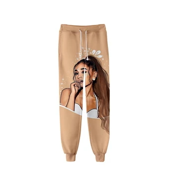 Ariana Grande 3D Tiskanih Kpop Jogger Hlače Ženske/Moški Modni Ulične Dolge Hlače 2019 Nov Prihod Priložnostne Sweatpants