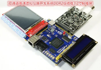 Dual Channel AD9226 FPGA USB Pridobivanje Podatkov Virtualni Instrument za Razvoj Sistema DDR2 Edition