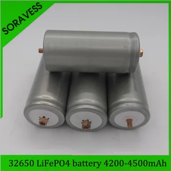 1-10PCS 32650 glava vijaka 4200-4500MAH litij-železo Lifepo4 fosfat napajanje baterija litij-3.2 V opozoril za električno kolo