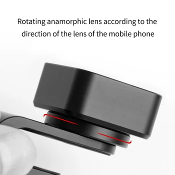 1.33 X Anamorfni Objektiv Deformacije Fimmaking Mobilni Telefon Objektiv Široki Film širokokotni Objektiv Kamere za iPhone Telefone Samsung
