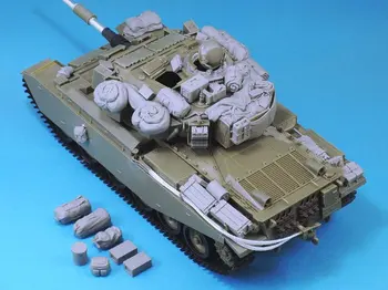 1/35 Sodobni Izraelski glavni bojni tank torba igrača Smolo Model Mini Kit unassembly Unpainted