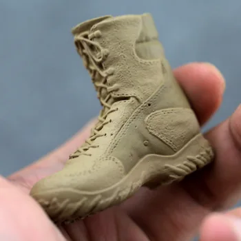 1/6 akcijska figura, boj proti škornji, čevlji za pohodništvo puščavski škornji vojaški škornji model za 12 inch dejanje slika dodatki