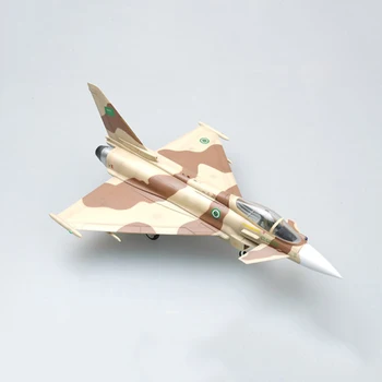 1:72 EF2000 typhoon borec model igrača Savdska Air Force Statične simulacije izdelek 37142 Letalo Letalo Modeli