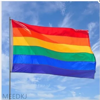 1 kos 90 cm * 150 cm barve mavrične zastave gay zastavo LGBT zastavo