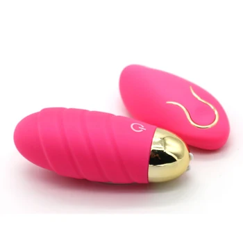 10 Hitrost Klitoris Stimulator USB Obdavčljivi Daljinski upravljalnik z vibriranjem Bullet Jajca Vibrator Izdelke, povezane s spolnostjo Sex Igrače za Ženske, Moške