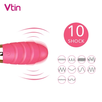 10 Hitrost Ženski Daljinsko Vibrator Za Ženske Radi jajca Vaginalne Vibracijsko Jajce Vibratorji Za Ženske Masturbator Igrače