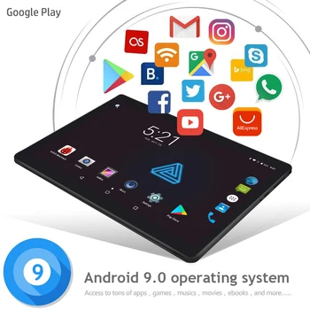 10 inch Android 8.0 Tablet Pc 5000mAh Baterije Okta-Core CPU 1280x800 Full HD Zaslon,2.5 D Steklo 6GB+128GBWIFI 8MP Fotoaparatom