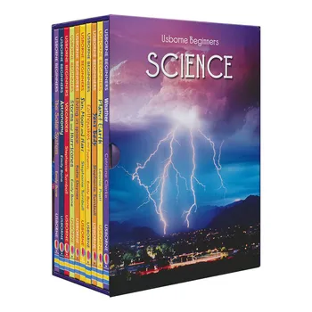 10 Knjig/Set Za Začetnike Znanost Otrok Zanimive Znanstvene Knjige Otroci Angleščini Branje Zgodbe Knjiga