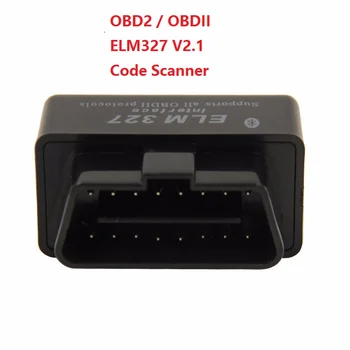 (10 KOS) OBDII 2 Mini Elm327 V2.1 Bluetooth OBD2 Brest 327 bt V2.1 OBD2 Avto Diagnostično Orodje za optični bralnik Elm327 OBDII Adapter za Avto Orodje