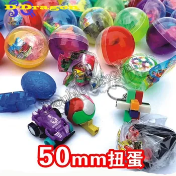 100 kos/ vrečko kapsule žogo 65mm/75 mm kapsule kritje multicolor krog sase prazno plastično žogo za Igrača Prodajni avtomat