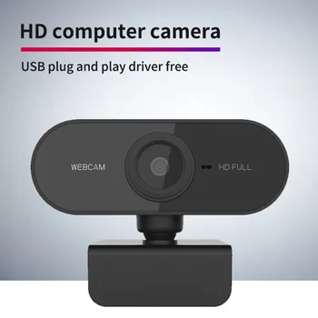1080P HD Webcam Mini Računalnik PC Spletna Kamera z USB Plug Vrtljiv Kamere za Živo Video Calling Konferenca Dela