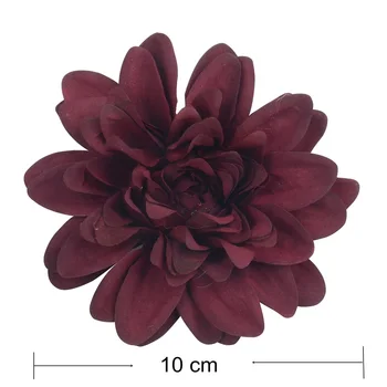 10PCS 10 cm Dali Chrysanthemum Umetne Svile Cvet Glave Za Dom Poročno Dekoracijo DIY Venec Obrti Scrapbooking Ponaredek Cvetje