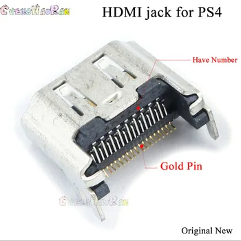 10PCS Prvotni vhod HDMI Vtičnice Vmesnik Priključek zamenjava za Play Station 4 PS4 HDMI Priključek