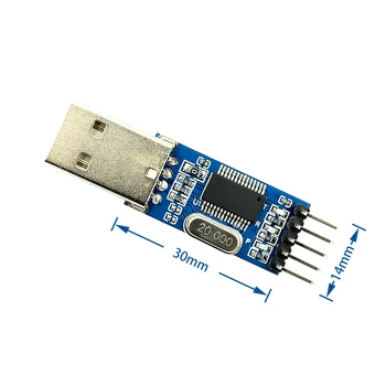10pcs USB na serijski vmesnik TTL v devetih nadgradnjo Krtačo ploščo PL2303HX je modul STC MCU prenos kabel