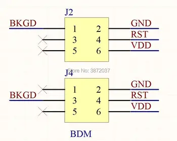 10pcs/veliko Freescale USBDM Emulator OSBDM USB BDM Prenos Razhroščevalnik 48MHz USB2.0 Vmesnik DIYmall
