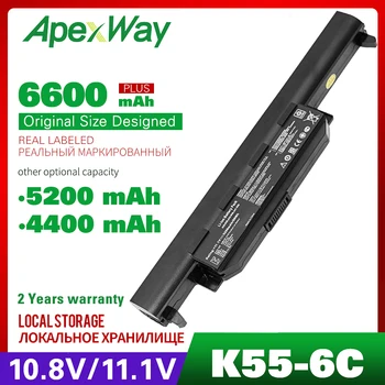 11.1 V Laptop Baterije A41-K55 Za Asus X55A X55U X55C X55V X75V X75VD X45VD X45V X45U X45C U57VM U57A U57V K75DE R700VM Serije