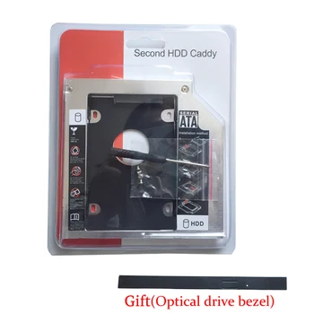 12,7 MM 2nd HDD SSD Trdi Disk Caddy za Asus K55 K55v K55vm K55vd K55VJ A55vm-sx118d - GT51N GT70N (Darilo Optični pogon plošče )