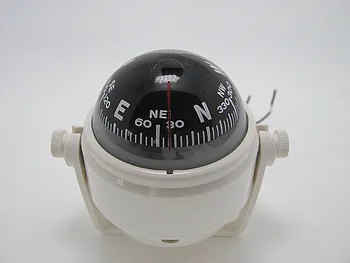 12V Čoln Morskih Elektronski Digitalni Kompas Čoln na Prikolici Tovornjaka Črni Avto Kompas Z LED Luči