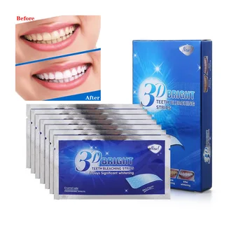 14Pieces/7Pairs 3D Svetlo Beljenje Zob Trakovi Učinkovito Odstranjevanje Cigaret Madeže, Madeže Kave, Čaja Madeže Ustno Nego Orodja