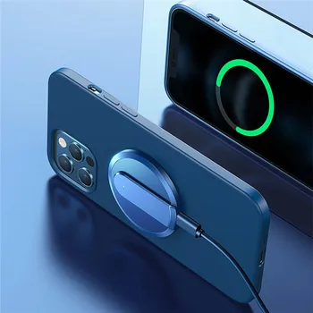 15W novo modro moda Magnetni Hiter Brezžični polnilec Magsafe iPhone 12 12Pro Max 12mini Magnetni polnilnik dodatki