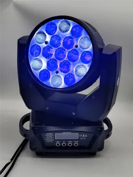 19x15W LED Zoom Žarek Pranje Krog nadzor Svetlobe Glavni Mobilni RGBW 4in1beam Profesionalni DJ / LED Bar Fazi Pralni DMX512 dj Svetlobe