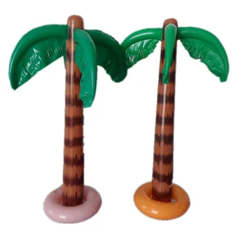 1pc 90 cm Napihljivi Palme Razstrelili Hawaiian Slog Umetno Kokosove Palme Poletje Plaža Pool Party Supplies