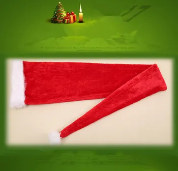 1PC Odrasle Otroke, Dolgo Božični Klobuk za Plišastih Santa Claus Skp Novo Leto, Božič Stranka Dekoracijo QA 243