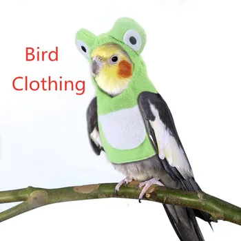 1pcs Ptica Papiga Lepe Obleke za Zeleno Lice Conure Parakeet Cockatiels Golobov Halloween Cosplay Hišne Potrebščine