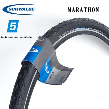 1PCS Schwalbe marathon MTB cestna kolesa, pnevmatike 16 20 26 inch jeklene žice zabodel dokaz 700 C majhnega premera punkcijo odporna pnevmatike