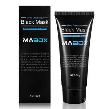 1pcs Črna Maska Peel Off Bambus, Oglje Čiščenje Blackhead Odstranjevalec Maska za Globinsko Čiščenje za Madeže WrinklesFacial
