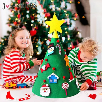 1set 3D Čutiti Božično Drevo Z 2m LED Luči, Božič, Novo Leto Darilo Natalne Noel Otroci Korist Božični Okraski za Dom