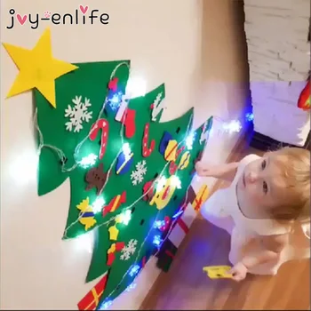 1set 3D Čutiti Božično Drevo Z 2m LED Luči, Božič, Novo Leto Darilo Natalne Noel Otroci Korist Božični Okraski za Dom
