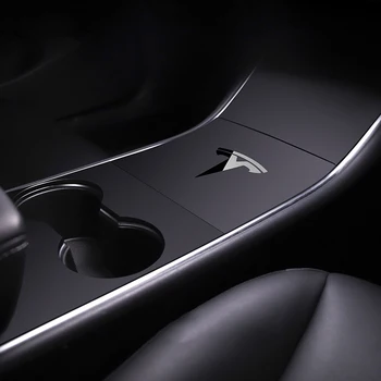 1set Avto sredinski Konzoli, Mehko Film Anti-scratch Zaščitnik Nalepke Notranje opreme Za Tesla Model 3 prilagojeni Pribor
