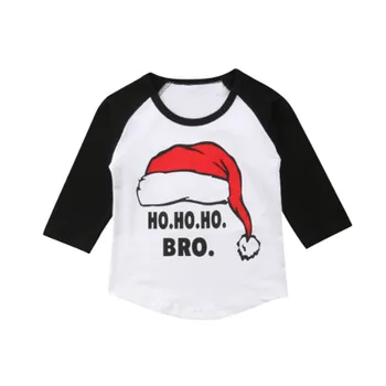 2-7 let stara Božična T-shirt Božični klobuk T-shirt