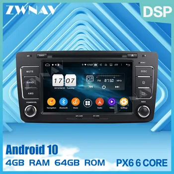 2 din IPS PX6 zaslon Android 10.0 Avto Multimedijski predvajalnik Za Skoda Octavia 2012 avto BT audio stereo radio, WiFi, GPS navi vodja enote