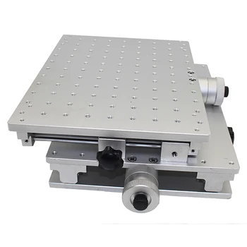 2 Os Premika Tabela Prenosni Kabinet Primeru Varjenje XY Miza Za Lasersko Označevanje (Graviranje Stroj, Optični Preizkusa 300x220x90MM