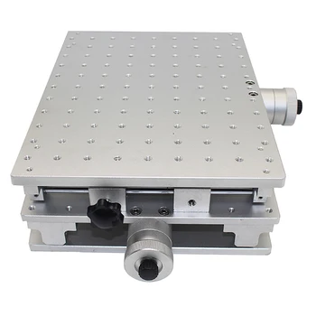 2 Os Premika Tabela Prenosni Kabinet Primeru Varjenje XY Miza Za Lasersko Označevanje (Graviranje Stroj, Optični Preizkusa 300x220x90MM