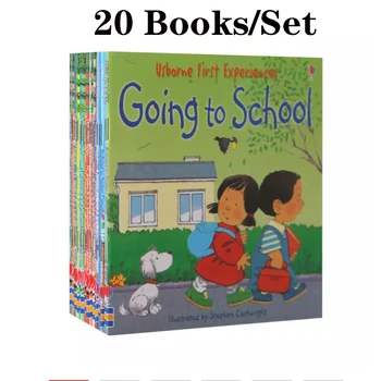 20 Knjig/Set Zgodba Za Otroke Slikanic Otroke, Otroška Zgodba Slavnega Angleškega Otrok Knjigo Farmyard Zgodbe Zgodba Eary Izobraževanje