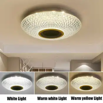 200W WiFi Luksuzni RGBW LED Stropna Luč APLIKACIJO bluetooth Glasbe Svetlobe Doma Smart Stropne Svetilke Podporo za google/alexa~Daljinski upravljalnik