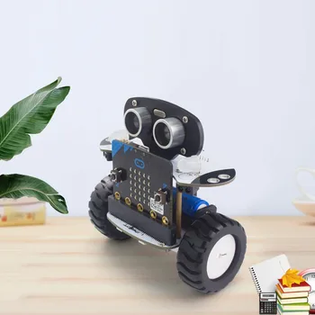 2018 Microbit Robot Komplet za Programiranje Robota RC Avto APP Nadzor Spletni Grafični Program, s Microbit