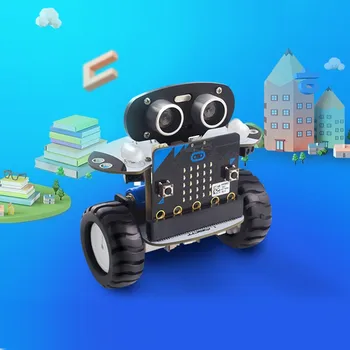 2018 Microbit Robot Komplet za Programiranje Robota RC Avto APP Nadzor Spletni Grafični Program, s Microbit