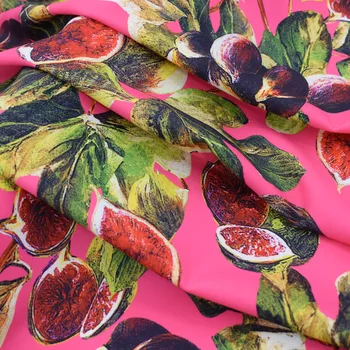 2018 Rose red spodnji sliki stretch nered saten tkanine za obleko telas por metrih tissu au meter tissus tecido tela zanikrni elegantna DIY