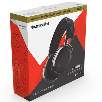 2019 Edition SteelSeries Arctis 7 Gaming Slušalke Visoko DTSXv2.0 7.1 Brezžični igra slušalke Slušalke nositi pas pšenice