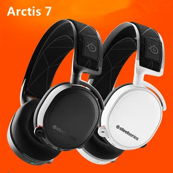 2019 Edition SteelSeries Arctis 7 Gaming Slušalke Visoko DTSXv2.0 7.1 Brezžični igra slušalke Slušalke nositi pas pšenice