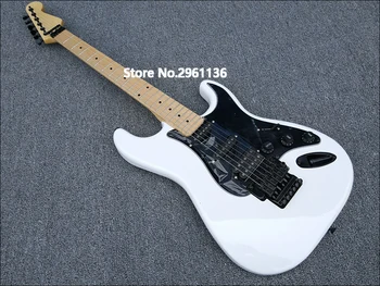 2019 Visoke kakovosti električna kitara,Floyd Mahagoni telo Z belo barvo Vrh,po Meri električna kitara, brezplačna dostava