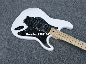 2019 Visoke kakovosti električna kitara,Floyd Mahagoni telo Z belo barvo Vrh,po Meri električna kitara, brezplačna dostava