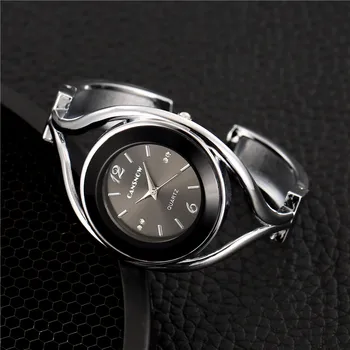 2019 Vroče Prodajajo Ženske Zapestnica Ure Ženske Luksuzne Blagovne Znamke Iz Nerjavečega Jekla Gumb Za Izbiranje Kvarčne Ročne Ure Dame Watch Reloj Mujer Watch