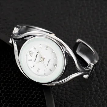 2019 Vroče Prodajajo Ženske Zapestnica Ure Ženske Luksuzne Blagovne Znamke Iz Nerjavečega Jekla Gumb Za Izbiranje Kvarčne Ročne Ure Dame Watch Reloj Mujer Watch
