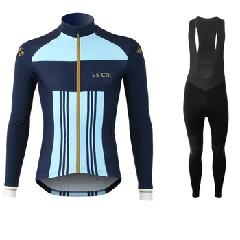 2020 Long sleeve Jersey Moški Tanke oddelek Nogavice, majice Le Col pro Team enotno cestno Kolo oblačila po meri mtb kolesarski komplet ciclismo