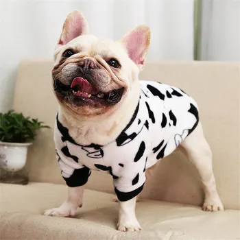 2020 Luštna Majhna Oblačila Za Pse, Toplo Zimo Pes Plašč Bombaž Runo Psiček Obleko Kuža Telovnik Oblačila Francoski Buldog Chihuahua